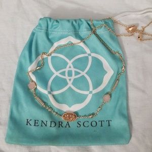 🆕️ Kendra Scott Maddie Choker Rose Gold Druzy